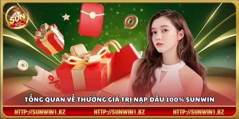 Giới thiệu ưu đãi nạp đầu tặng 100% Sunwin