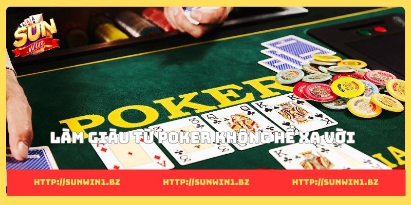 Làm giàu từ poker không hề xa vời